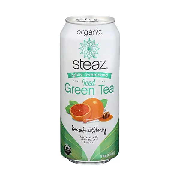Organic Grapefruit & Honey Iced Green Tea, 16 FZ 1