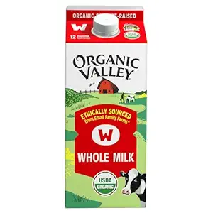 Organic Whole Milk, 0.5 GL