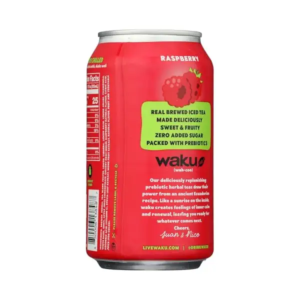 Raspberry Prebiotic Herbal Tea 2