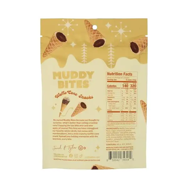 Hot Chocolate Waffle Cone Snack, 2.33 OZ 2