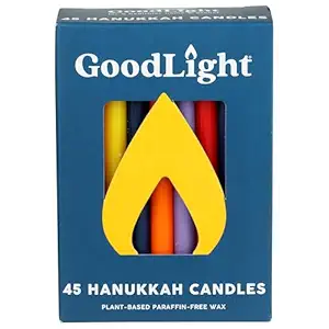 Chanukah (Multicolor) 45 Candles, 45 CT