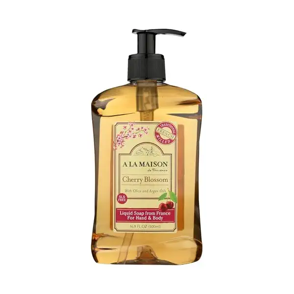 Cherry Blossom Hand & Body Soap, 16.9 FZ 1