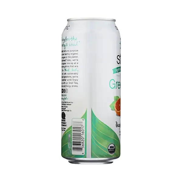Organic Grapefruit & Honey Iced Green Tea, 16 FZ 6