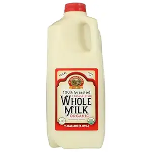 Organic A2A2 Grass Fed Milk, 0.5 GL