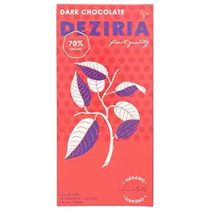 Finest Quality 70% Cocoa Dark Chocolate Bar, 3.5 OZ