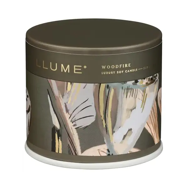 Woodfire Beautifully Done Large Vanity Tin Candle, 11.8 OZ 1