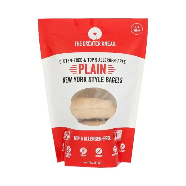 GLUTEN-FREE BAGELS PLAIN 1