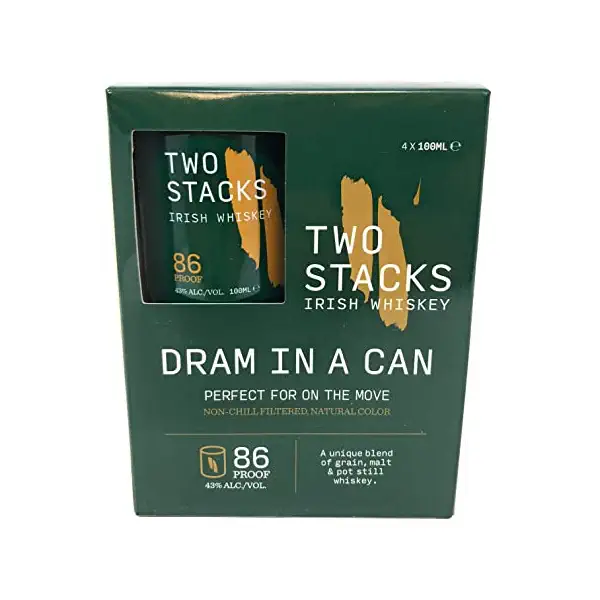Dram in a Can Irish Whiskey 4pk Cans, 100 ML 1