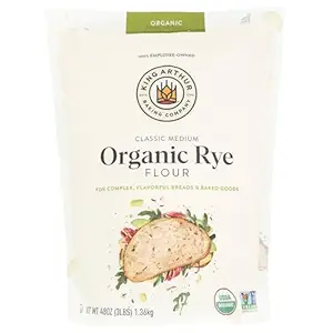 Organic Rye Flour, 48 OZ