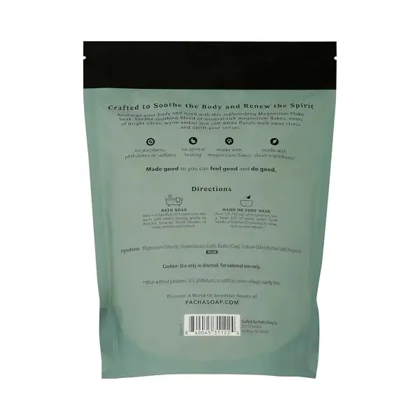 Sea Salt & Moss Salt Soak Magnesium, 32 OZ 2