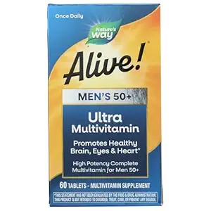 Alive! Once Daily Men's 50+ Ultra, 60 CT