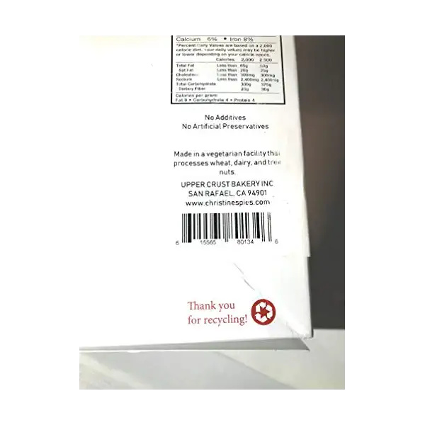 Cranberry Apple Pie 8 Inch 4