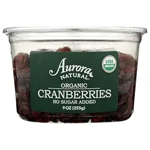 Organic Dried Cranberries, 9 OZ
