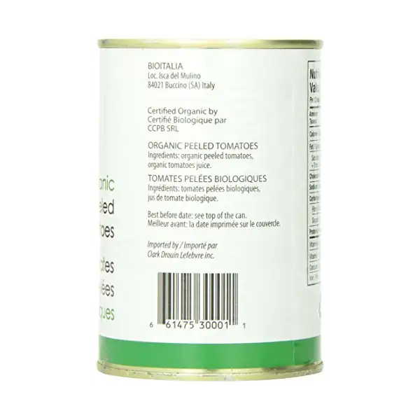 Organic Whole Peeled Tomatoes 2