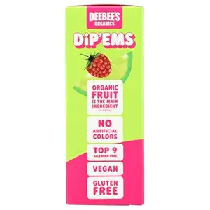 Organic Raspberry Lime DipEms, 3.35 OZ