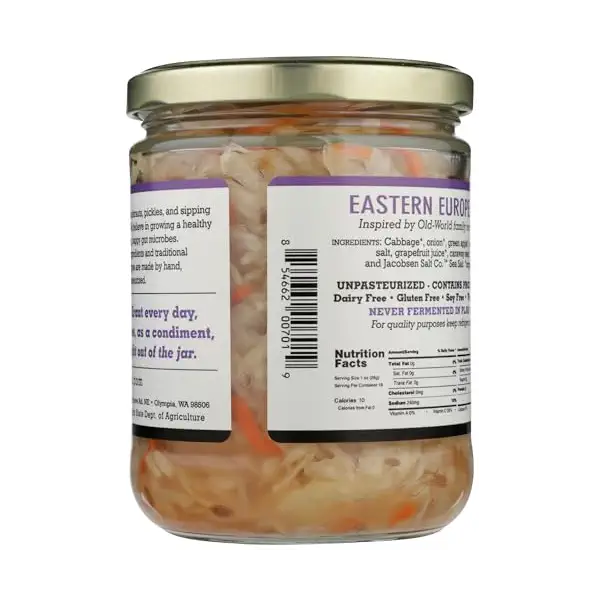 Sauerkraut Organic Raw Eastern European 2