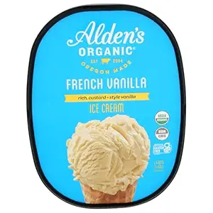 Organic French Vanilla Ice Cream, 1.5 QT