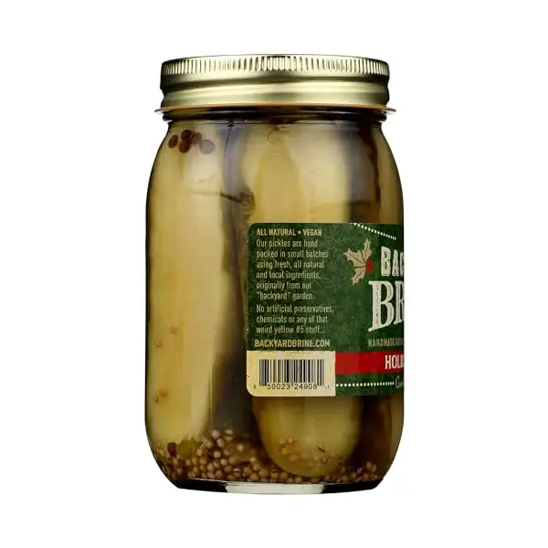 PICKLES - HOLIDAY SEASONAL SALTY 4