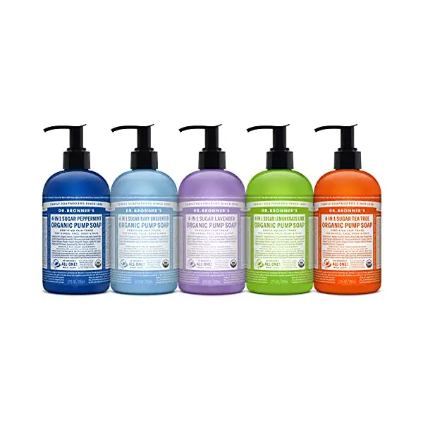 Organic Peppermint Pump Soap 5