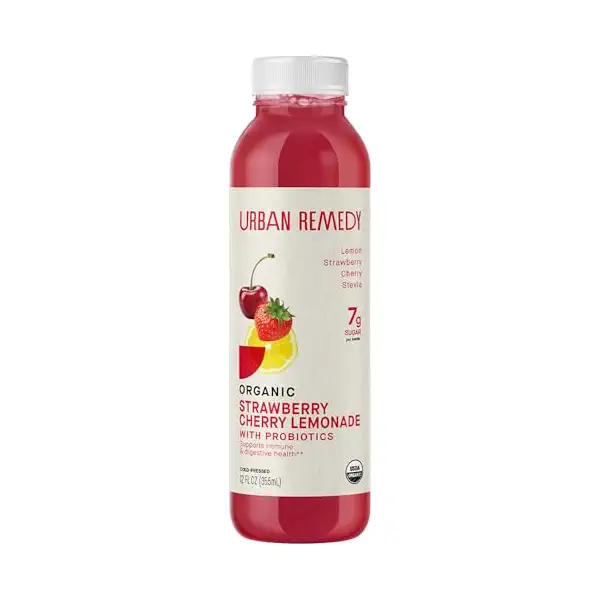 Organic Strawberry Cherry Lemonade, 12 FZ 1