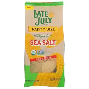 Organic Restaurant Style Sea Salt Tortilla Chips, 14.75 OZ