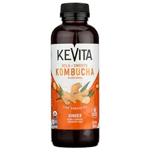 Organic Ginger Kombucha, 15.2 FZ