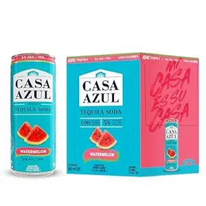 Watermelon Tequila Soda 4pk Cans, 12 FZ