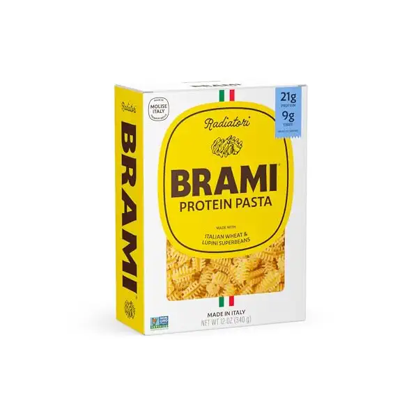Semolina Lupini Radiatori Pasta, 12 OZ 1