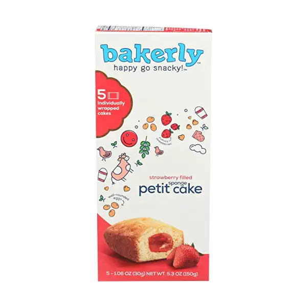 Strawberry Filled Petit Sponge Cake 1