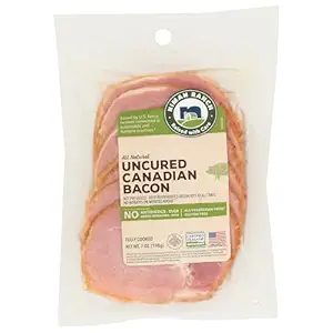 Uncured Canadian Bacon, 7 OZ