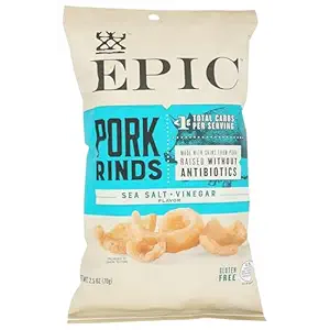 Sea Salt & Vinegar Pork Rinds, 2.5 OZ