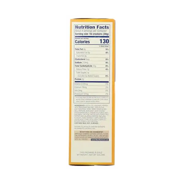 Pepper Jack Nut Thins, 4.25 OZ 7