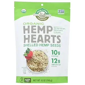 Organic Hemp Hearts, 12 OZ