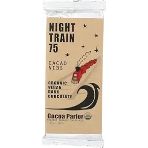 Organic Train 75 With Cocoa Nibsnight, 2.82 OZ