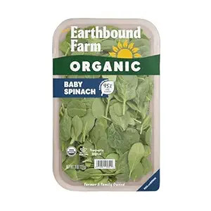 Organic Baby Spinach, 8 OZ