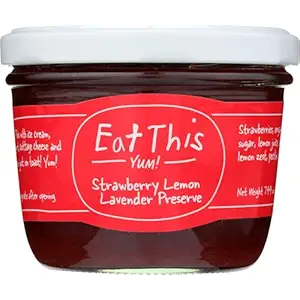 Strawberry Lavender Lemon Jam, 7.44 OZ