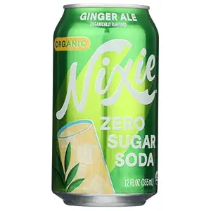 Organic Ginger Ale Zero Sugar Soda, 12 FZ