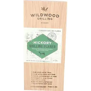 5 x 11 Inch Hickory Grill Planks 2-Pack, 2 CT