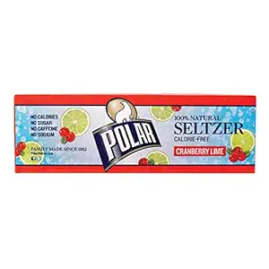 Cranberry Lime Seltzer 12PK, 12 FZ