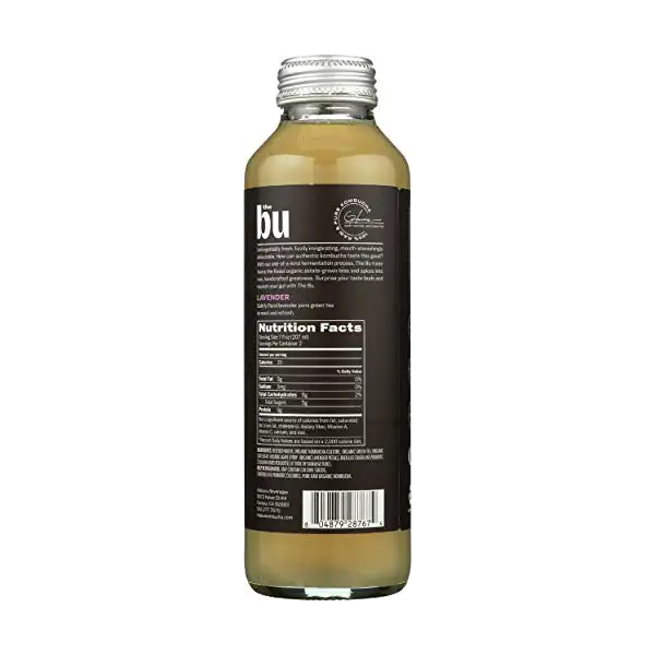 Organic Lavender Tea Kombucha, 14 FZ 2