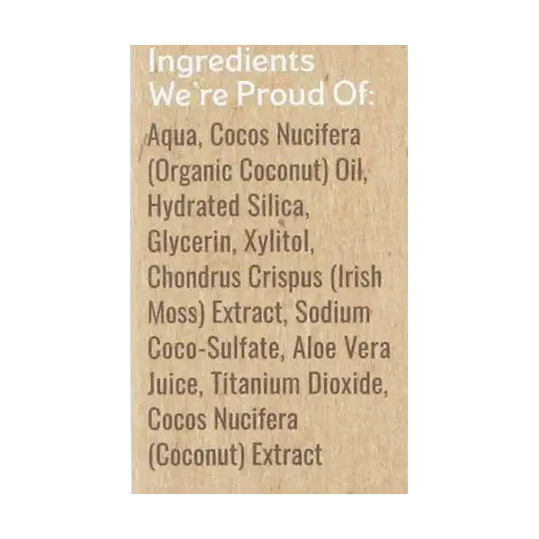 Coconut Mint Coconut Oil Toothpaste 4