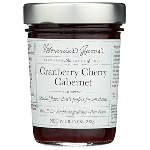 Cranberry Cherry Cabernet Jam, 9 OZ
