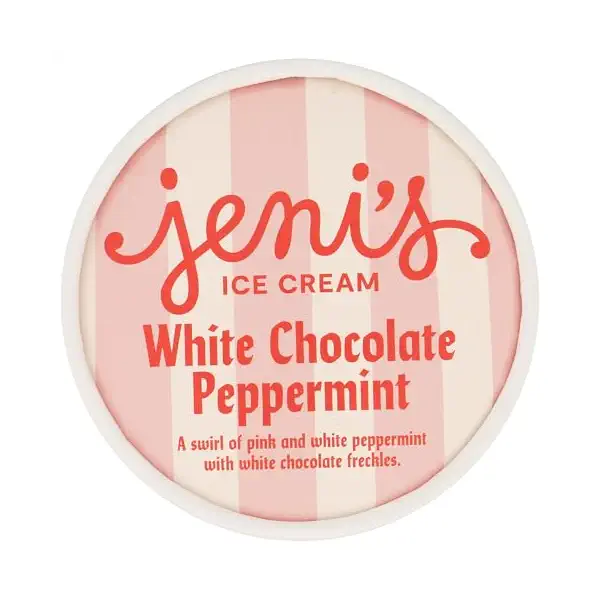 White Chocolate Peppermint Ice Cream, 1 PT 3