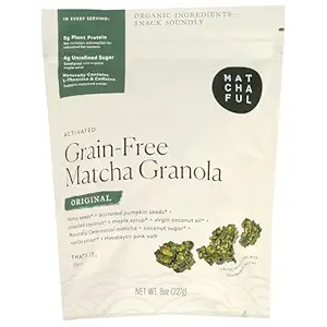 Grain Free Matcha Granola, 8 OZ
