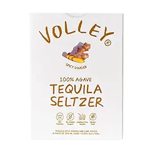 Spicy Ginger Spiked Seltzer 355ml 4pk Cans, 355 ML