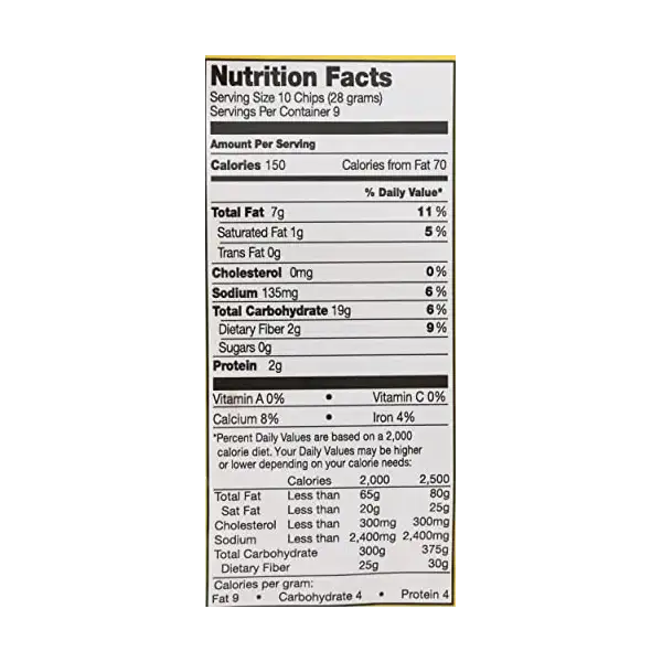 Tortilla Chips Garlic Flavor 3