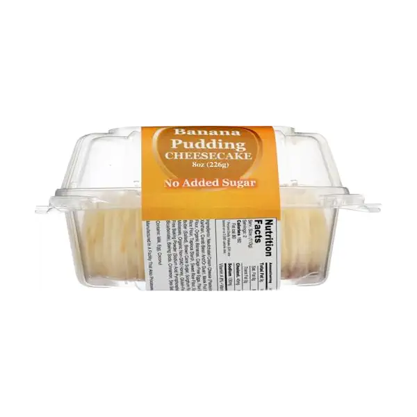 Cheesecake Banana 4in Sugar Free 6
