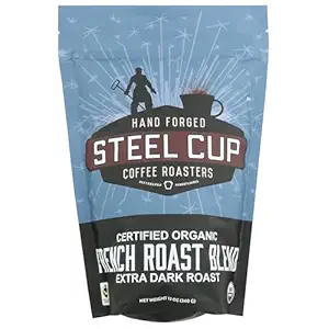 Organic French Roast Blend Extra Dark Roast, 12 OZ