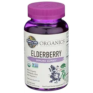 Organic MYKIND Elderberry Immune Support Gummy, 120 CT