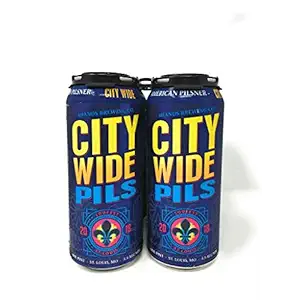 City Wide Light Lager 4pk Cans, 16 FZ